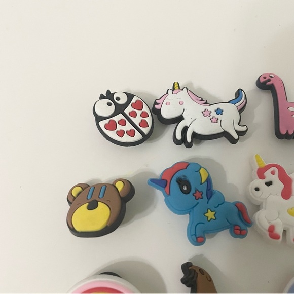 Croc Charms Lot of 15 Unicorn Bear Octopus Charms - Picture 2 of 14